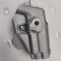 Holster Droitier Rigide CQC R&eacute;plique Sig Sauer Swiss Arms - Noir