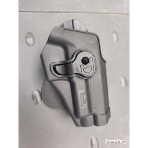 Holster Droitier Rigide CQC R�plique Sig Sauer Swiss Arms - Noir