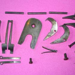 lot pi&egrave;ces fusil JEAN CARDON juxtapos&eacute; hammerless - VENDU PAR JEPERCUTE (s3635)