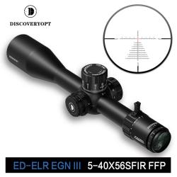 DISCOVERYOPT DISCOVERY LUNETTE ED-ELR GEN3 5-40X56SFIR FFP-MRAD 35MM EN STOCK!