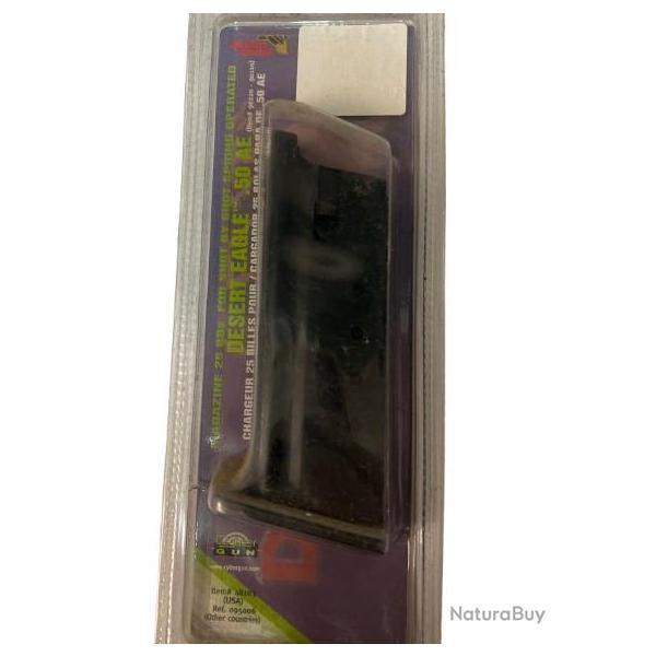 Chargeur Desert Eagle 50AE 25 billes cybergun