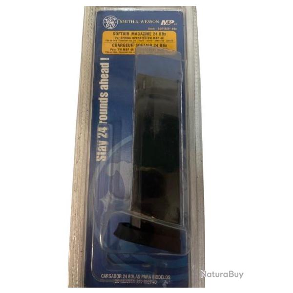 Chargeur Swith wesson 24 billes Ressort Cybergun