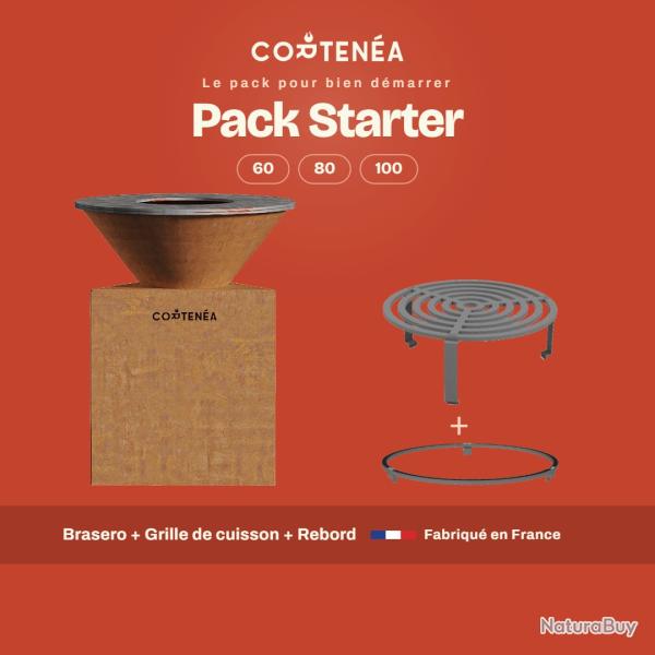 OP Pack "Starter"  Brasero 60 + Grille + Rebord