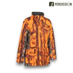 Veste de chasse femme  brocard ghostcamo blaze et black Percussion XL