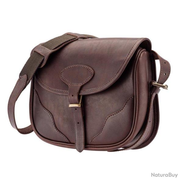 Sac � cartouches en cuir pleine fleur Sac Cartouches (x100)-POCHE Permis-cuir Pleine Fleur-bretelle 