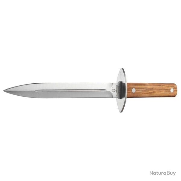 Dague de chasse manche olivier - 36.5 cm