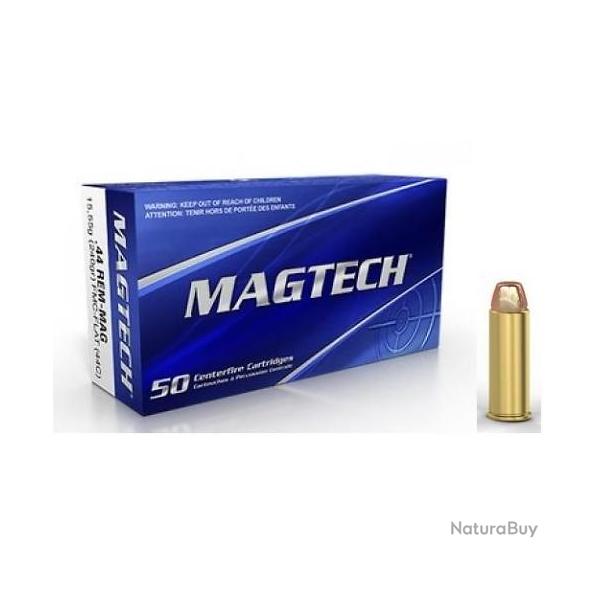 Munitions MAGTECH 44Rem Mag FMJ-Flat 240gr x50