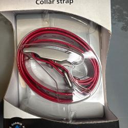 Garmin collier de rechange Collar strap neuf rouge
