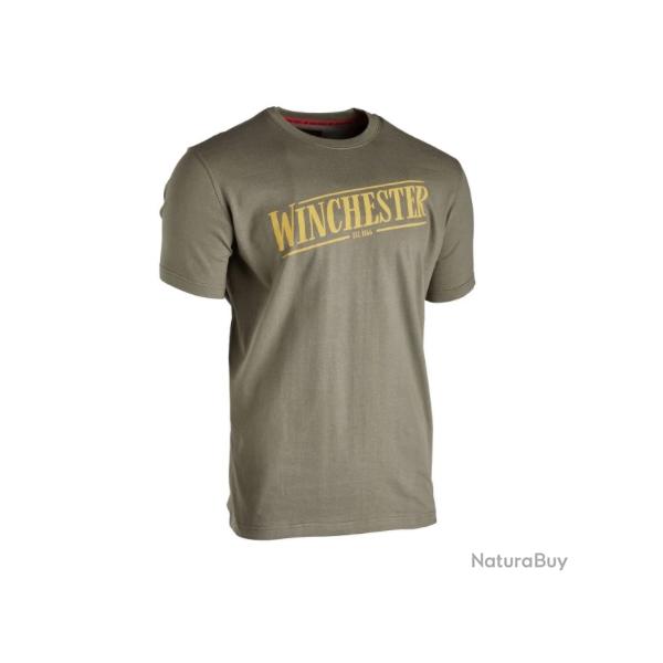 TEE SHIRT, SUNRAY, KHAKI, WINCHESTER