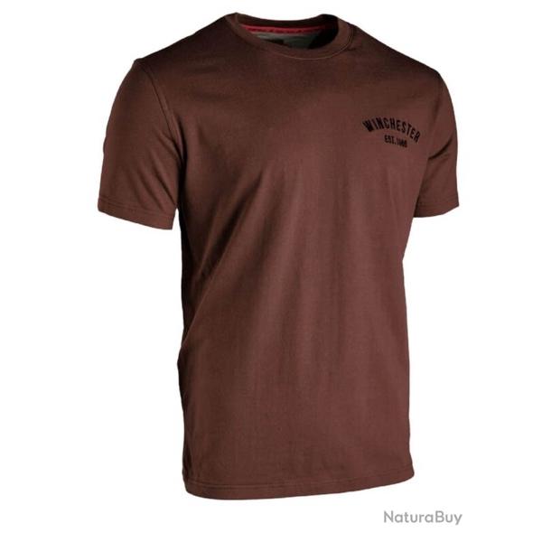 TEE SHIRT, COLOMBUS, BROWN, WINCHESTER