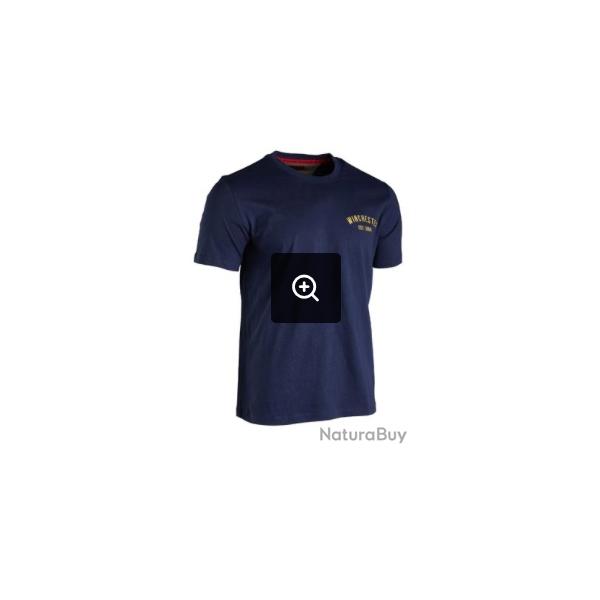 TEE SHIRT, COLOMBUS, BLUE , WINCHESTER