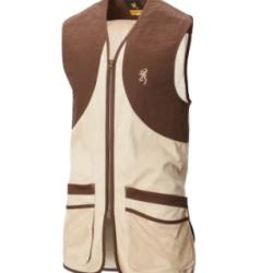 SHOOTING VEST, CLASSIC, BEIGE, BROWNING