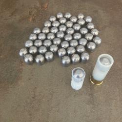 Balle cal 12 sous calibr&eacute;e - plomb -50