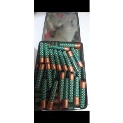 43 cartouches double charge 9 mm