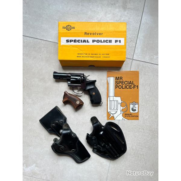 ManuRhin sp�cial police F1 - 357 magnum / 38 sp�cial - RARE lot complet