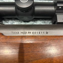Vendre, carabine, Tikka M658 RH 9,3x62