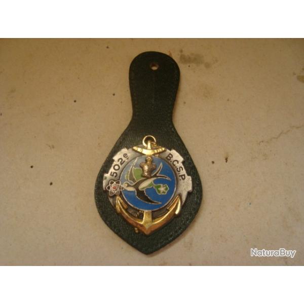 Insigne 502 bcsp essai nucleaire pacifique