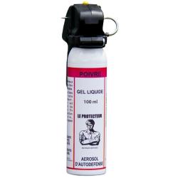 LPSA AEROSOL DE DEFENSE A GEL POIVRE 100ml AVEC POIGNEE