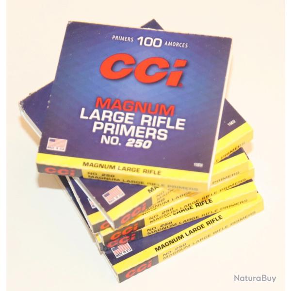 amorces CCi 250 large rifle magnum