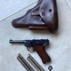Luger P08 fabrication DWM 1918 WW1 - 9x19 parabellum
