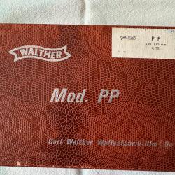 Pistolet WALTHER PP cal 7.65