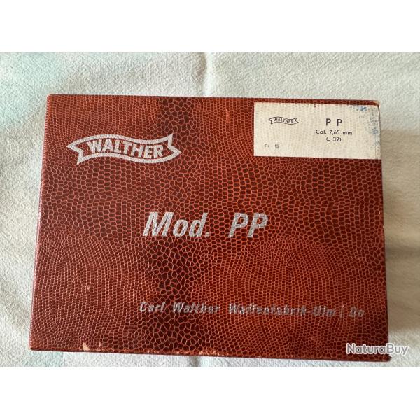 Pistolet WALTHER PP cal 7.65
