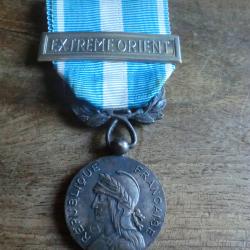 m&eacute;daille coloniale extreme orient