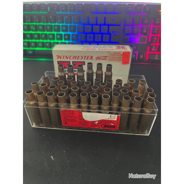 Lot de 40 Douilles cal 30-30 + 6 cal 7X64