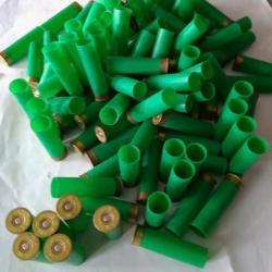 lot de 100 douilles cal 16 chambrees a 67mm