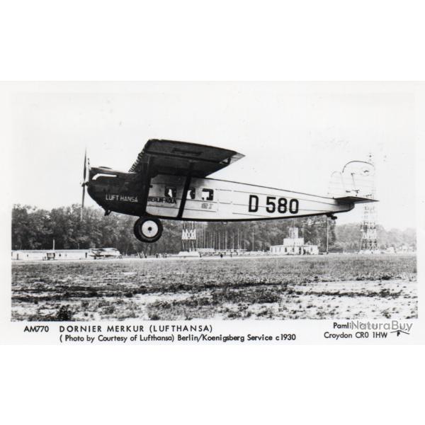 Carte postale Dornier Merkur Lufthansa - N�8550