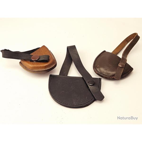 Housse de Protection en Cuir pour Dioptre Suisse K31 W+F Berne