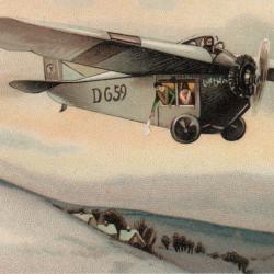 Carte postale ancienne avion DG59 - N&deg;8553