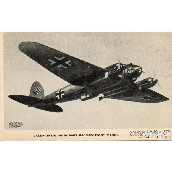 Carte d'avion Heinkel He 111K5A - N�8553