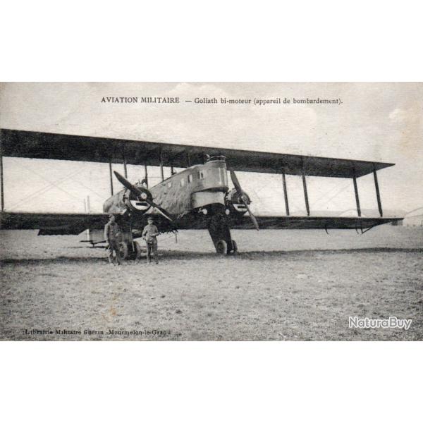 Carte Postale Aviation Militaire Goliath bi-moteur - N�8556