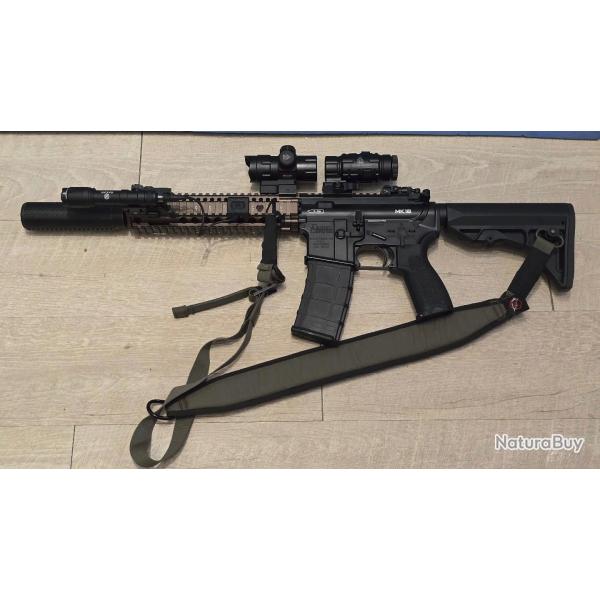 R�plique MK18 DANIEL DEFENSE GBBR EMG Pack complet