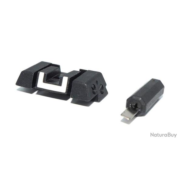 Glock Hausse Ajustable Polym�re
