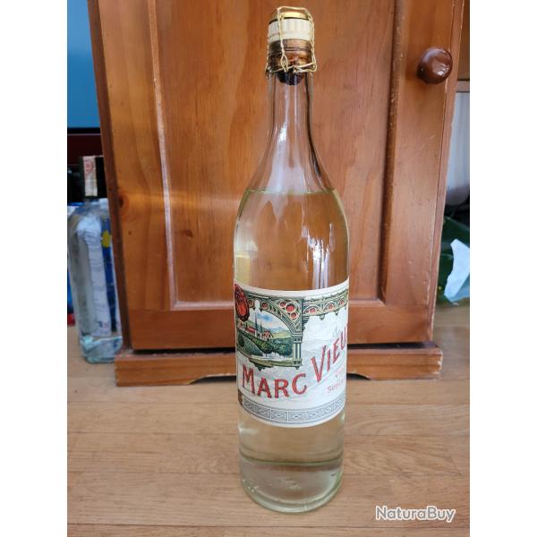RARE: Bouteille de Vieux MARC de SAVOIE (1 Litre) Producteur 1969
