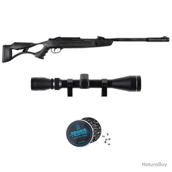 Pack carabine � plombs Hatsan AirTact ED + Lunette 3,9x40 + Plombs 4.5 mm
