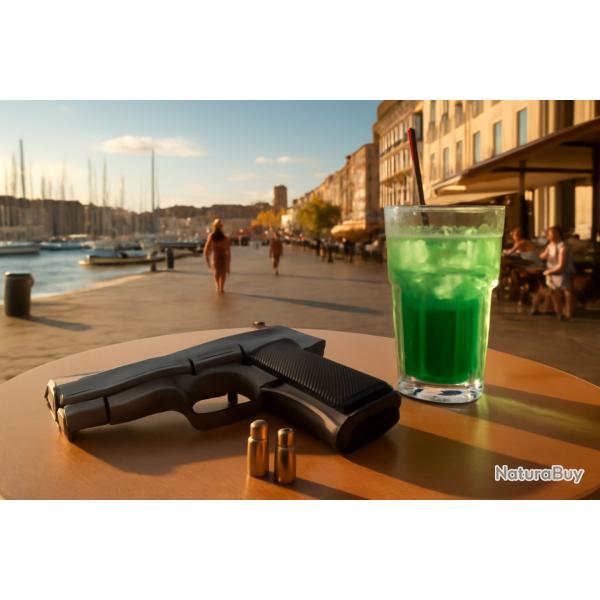 Affiche 30x40cm Gun et Terrasse