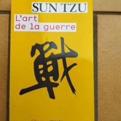LIVRE L'ART DE LA GUERRE AUTEUR SUNTZU  JAPON SAMOURAI