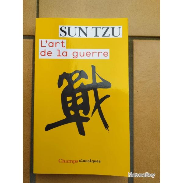 LIVRE L'ART DE LA GUERRE AUTEUR SUNTZU  JAPON SAMOURAI