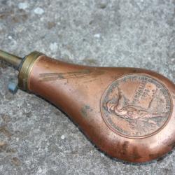 Poire &agrave; poudre italienne comm&eacute;morative Championnats du monde MLAIC Versailles 1983