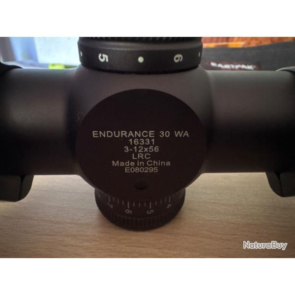 Hawke Endurance 30wa 3-12x56 LRC Avec montage pivotant EAW