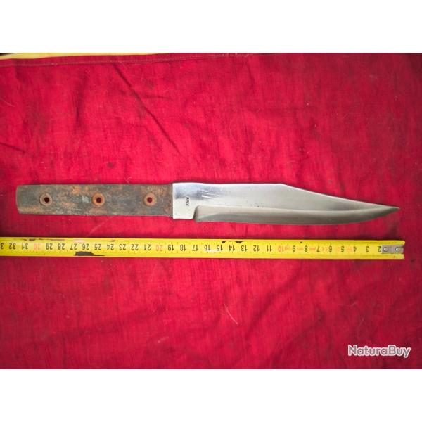 Original Bowie knife, 89X , lame seule sans garde ni poign�e. Sans fourreau