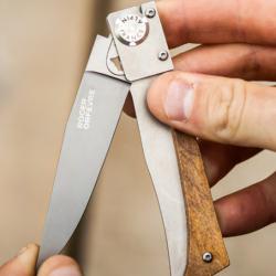 ALPIN NEWLOOK GRATUIT pr&eacute;nom Initiales grav&eacute; lame couteau olivier