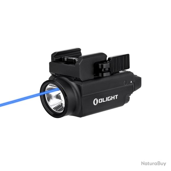 Olight Baldr S BL | Lampe tactique noir compacte laser bleu puissante