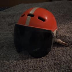 Casque de pilote de chasse sovi&eacute;tique ZSH-3 - Taille 2 - Authentique Guerre froide
