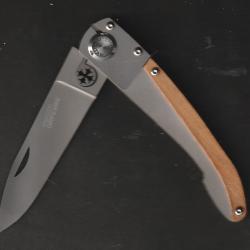 OOCITAN NEWLOOK GRATUIT pr&eacute;nom Initiales grav&eacute; lame couteau olivier