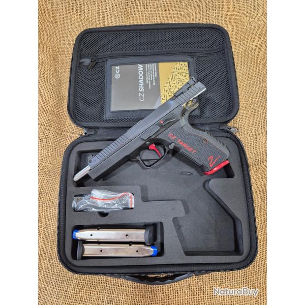 Pistolet CZ Shadow 2 Target Cal.9x19 17 coups  EN STOCK