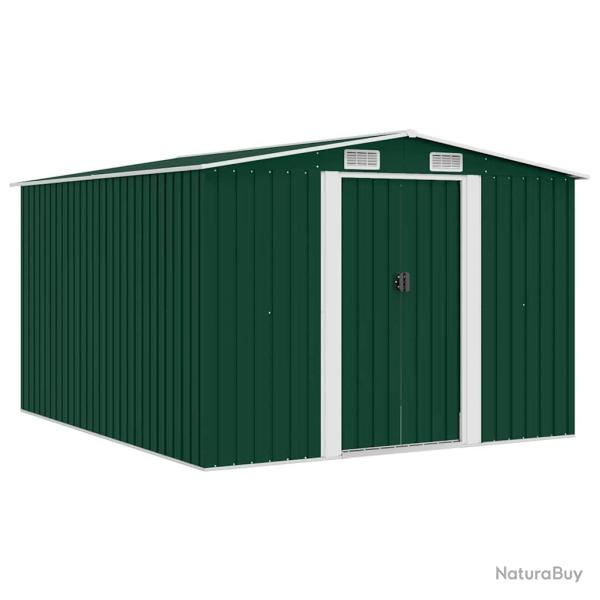 Abri de 257x298x178 cm M�tal Vert